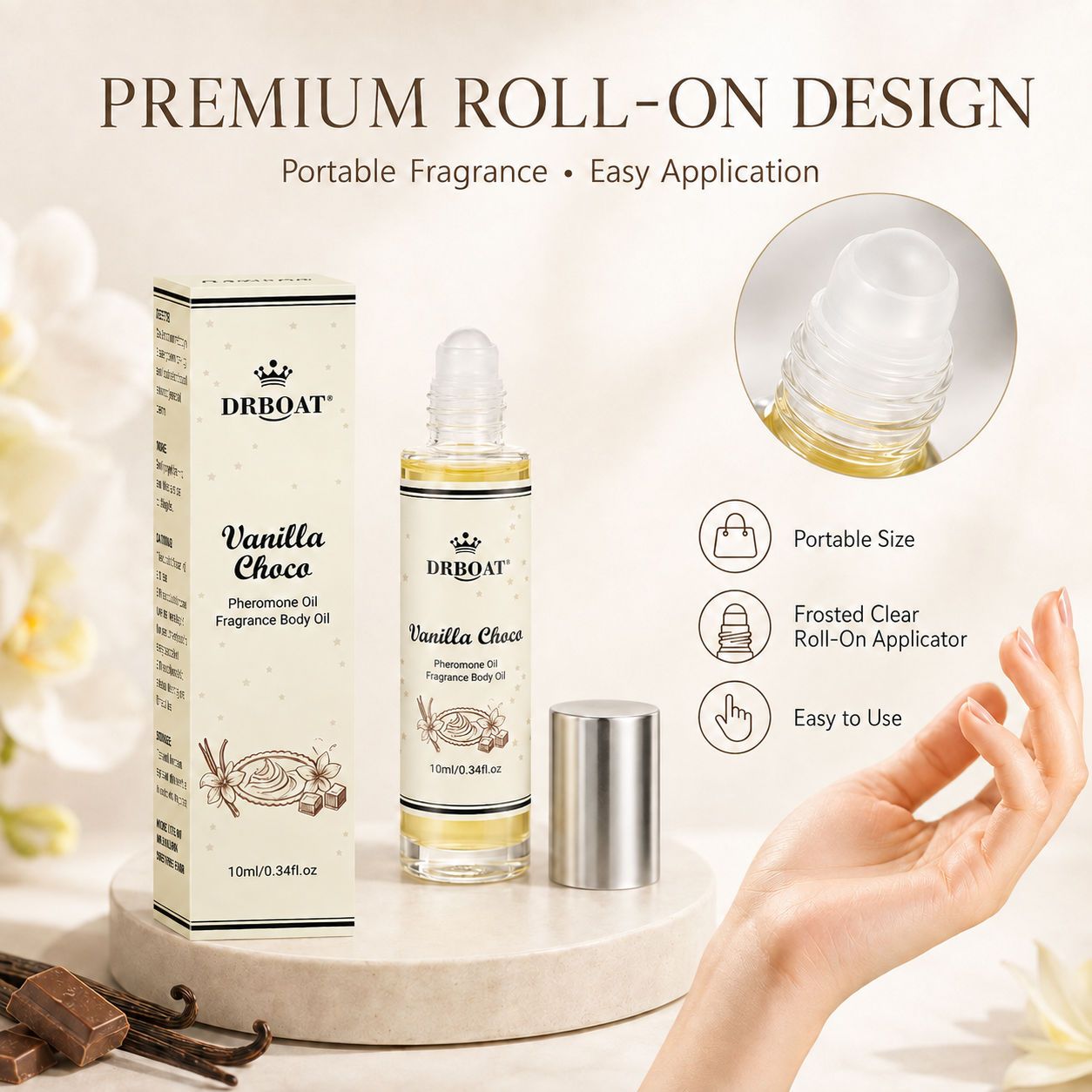 Perfume Fragrance Oil - Damski perfumowany olejek w formie roll-on,