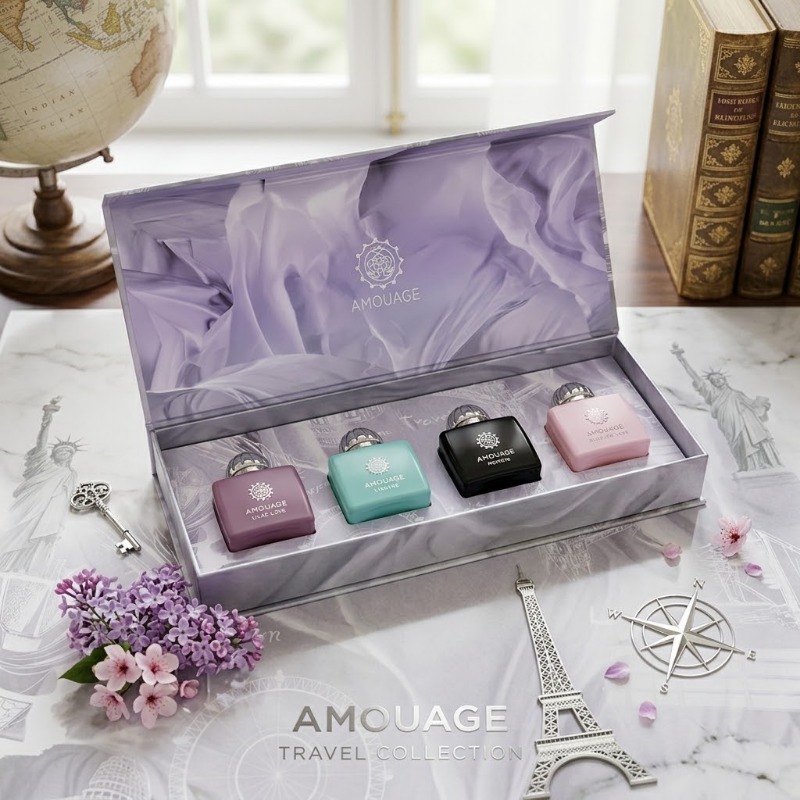 Zestaw prezentowy perfum AMOUA – The Collection Perfume Fragrance recenzja i cena
