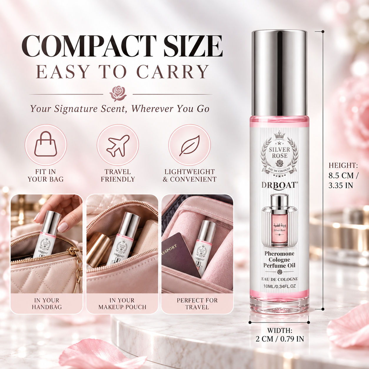 Silver Rose – olejek w perfuma – Perfume Fragrance Concentration recenzja i cena