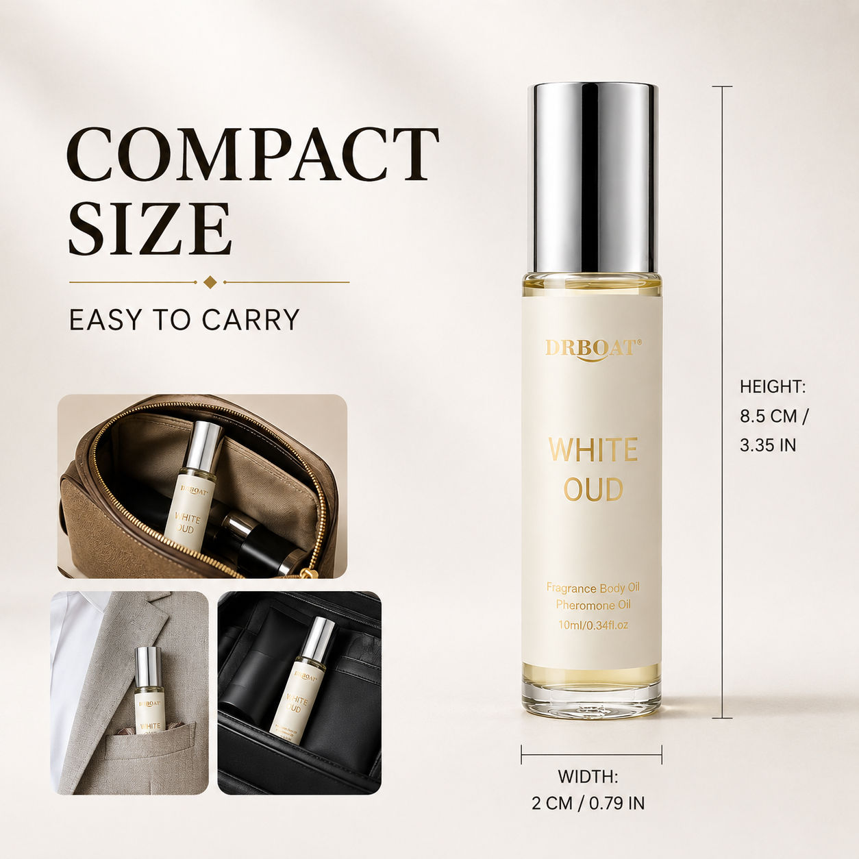 Męski perfumowany olejek w rol – Perfume Fragrance Oil recenzja i cena