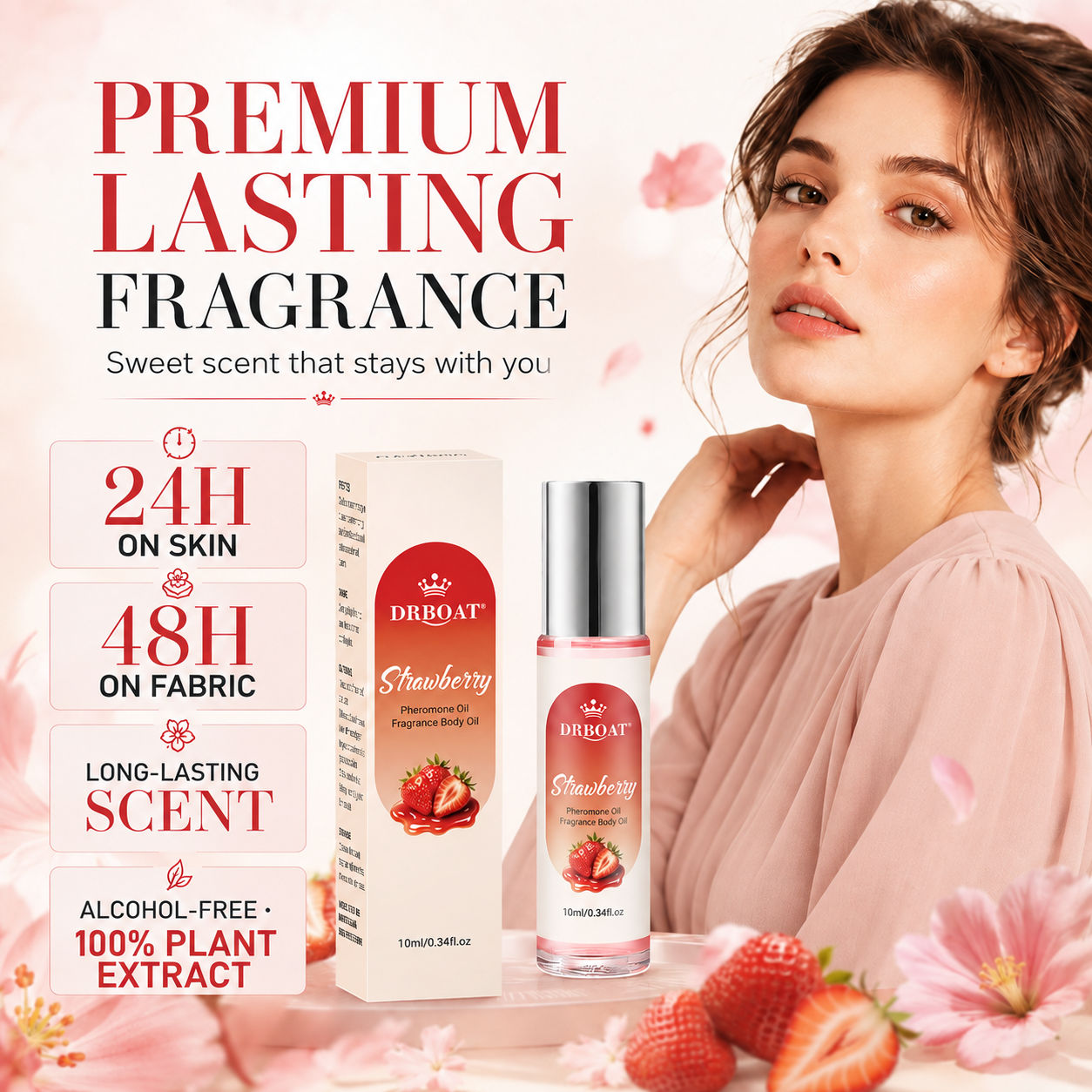 Truskawkowy olejek w perfumach – Perfume Fragrance Oil recenzja i cena